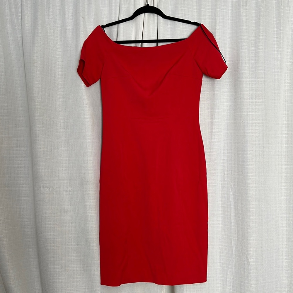 Never Worn red H&M cocktail dress.